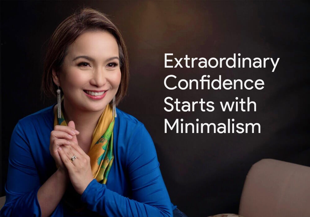 Toni Blog Extraordinary Confidence Starts with Minimalism