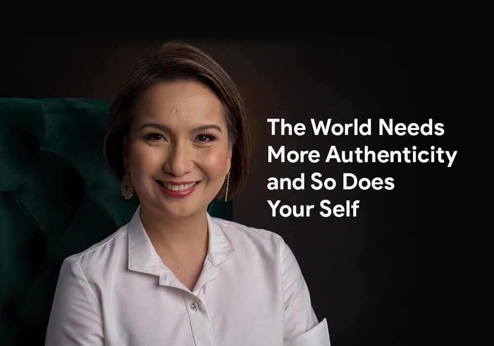 Toni blog the world needs more authenticity and so foes yourself