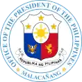 Seal of the office of the president of the philippines